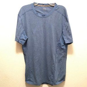 GAP Fit Blue Athletic Short Sleeve Shirt Men Small